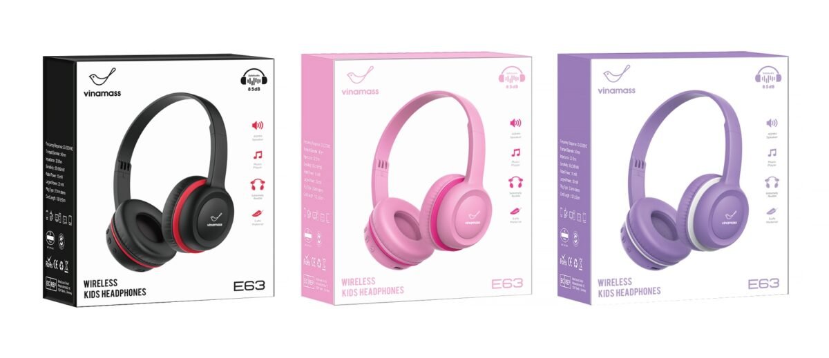 Auricular Bluetooth para Niños E63   Negro  Gorsun - Imagen 5