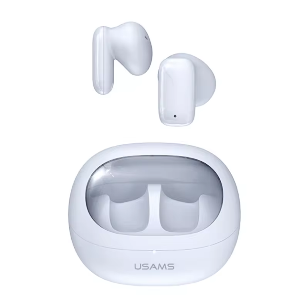 dlimgs.php_-1107.png Auricular Bluetooth TWS TD Series BT5.3 Blanco TD22 USAMS - Imagen 1