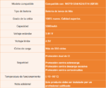 Batería para Motorola G04/G24/G34/E14   QF50  ORYRO - Imagen 2