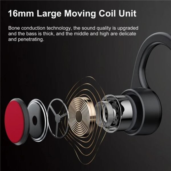 Auricular Bluetooth X3 Pro Conducción Osea   Negro  Lenovo