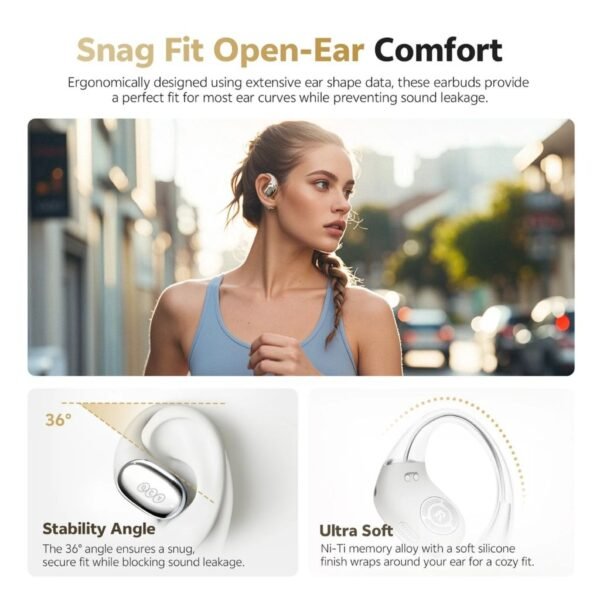 Auricular Bluetooth Crossky R70 OWS   Gris  QCY By Xiaomi
