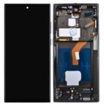 Display Samsung S908B/S22 Ultra 5G Comp. c/Marco Negro OLED