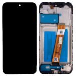 Display Samsung A015M/A015DS/A01 Comp. c/Marco Negro Conector Grande (OLED)