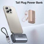 Power Bank Mini   10000mAh  PD20W  Titanium  CD252 - PB80 USAMS - Imagen 3
