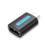 Adaptador USB-C a USB OTG 3.0   Macho/Hembra / Negro  CDUB0  Vention - Imagen 2