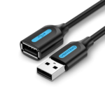 Cable Extensor USB-A 3.0   Macho/Hembra / 1.5M / Negro  CBHBG  Vention - Imagen 2
