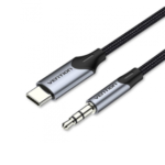 Cable USB-C a 3.5mm   Macho/Macho / 1M / Plateado  BGKHF  Vention - Imagen 2