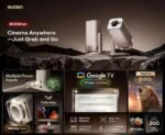 Proyector Inteligente BOOM Air con Google TV   1080p  Aurzen - Imagen 8