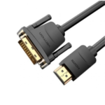 Cable HDMI a DVI  Macho/Hembra / 1.5M / Negro  ABFBG  Vention - Imagen 2