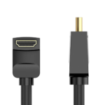 Cable HDMI   Angulo Recto 90° / 1.5M / Negro  AARBG  Vention - Imagen 2