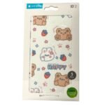 (S) Pack 5 Láminas Hydrogel Trasera   Diseño  Tamaño S  180 x 105 mm  Rock Space  6941402780876