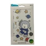 (S) Pack 5 Láminas Hydrogel Trasera   Diseño  Tamaño S  180 x 105 mm  Rock Space  6941402780845