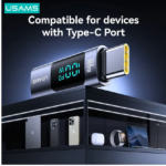 Adaptador Tipo C a Tipo C AU18   100W  SJ682  USAMS