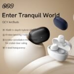 Auricular Bluetooth TWS Arcbuds HT07   ANC  Blanco  QCY By Xiaomi - Imagen 9