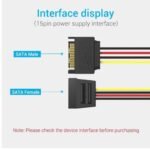 Cable de Extension SATA 15P   0.3M  KDABY  Vention - Imagen 3