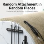 Organizador de Cables para Escritorio   p/7 Cables  Negro  KBSB0  Vention - Imagen 3