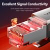 Cable de Red Gaming   Cat.8 SFTP / 1.5M / Gris  Zinc  IKMHG  Vention