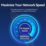 Cable de Red   Cat.6 UTP  Angulo Recto / Giro 360°/ 1.5M / Gris  IBOHG  Vention - Imagen 3