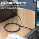 Cable de Impresora USB-C 2.0 a USB-B   Macho/Macho / 2A / 1M  Negro  CQUBF Vention - Imagen 6