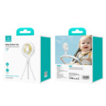 Ventilador Portátil para Cochecito de Bebé o Escritorio   C/Luz  2000mAh  Blanco  ZB289 USAMS - Imagen 2