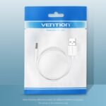 Cable DC Power USB-A a 3.5 mm x 1.35 mm    5V / 0.5M / Blanco  CEXWD  Vention - Imagen 5
