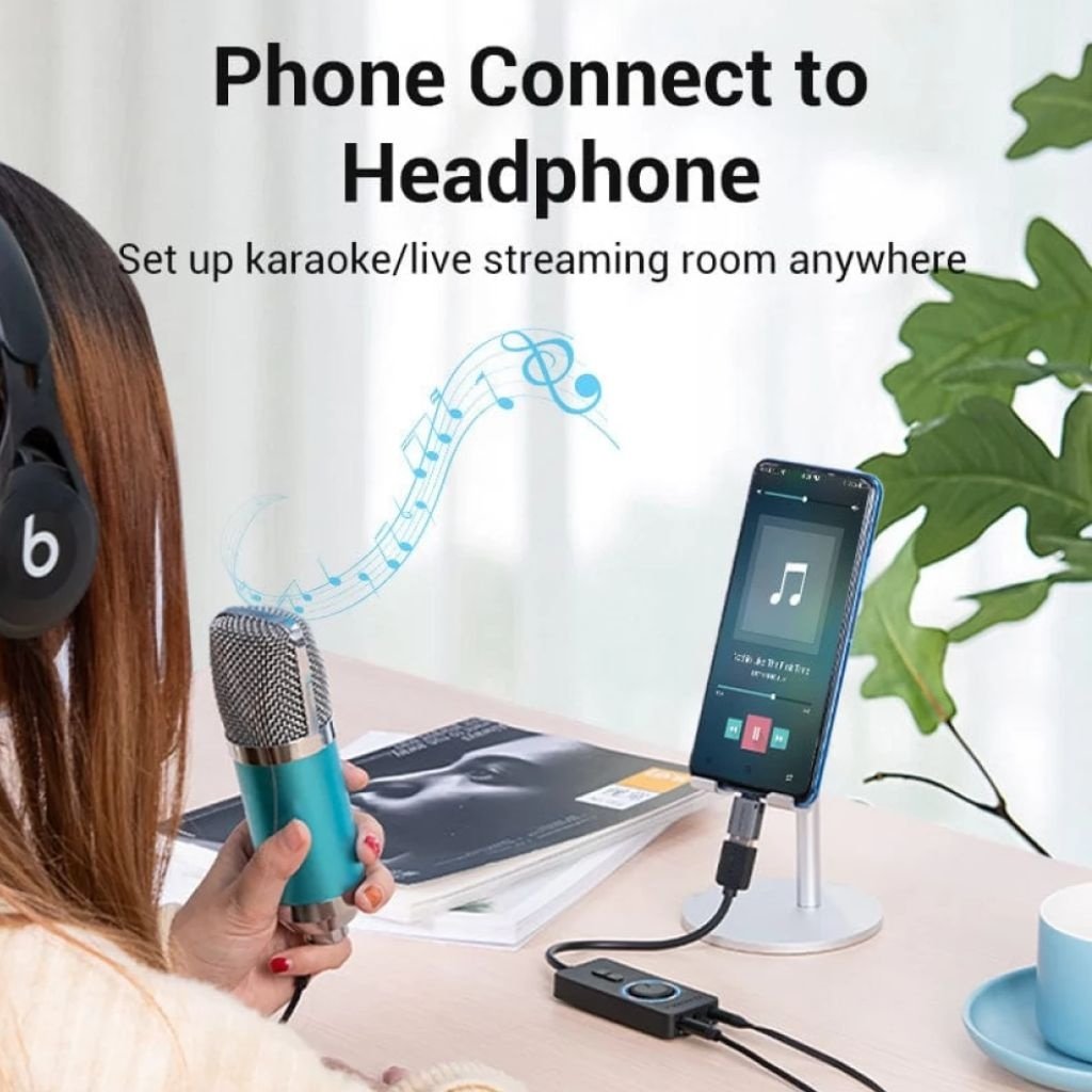 dlimgs.php_-1531.jpg Adaptador de Sonido Externo Stereo Control de Volumen 1M Negro CDRBF Vention - Imagen 1