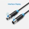 dlimgs.php_-1557.jpg Cable de Audio XLR Extensión Macho/Hembra / 3M / Negro BBFBI Vention