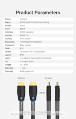 Cable HDMI para Ingeniería   10M / Negro  AAMBL  Vention - Imagen 5