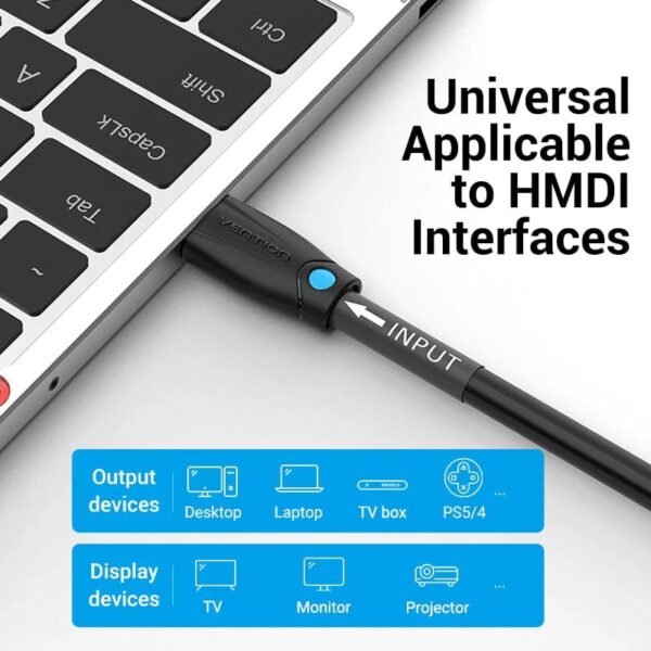 Cable HDMI para Ingeniería   8M / Negro  AAMBK  Vention