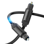 Cable de Audio Optico Toslink   5M / Negro  BAEBJ  Vention