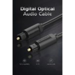 Cable de Audio Optico Toslink   5M / Negro  BAEBJ  Vention - Imagen 3
