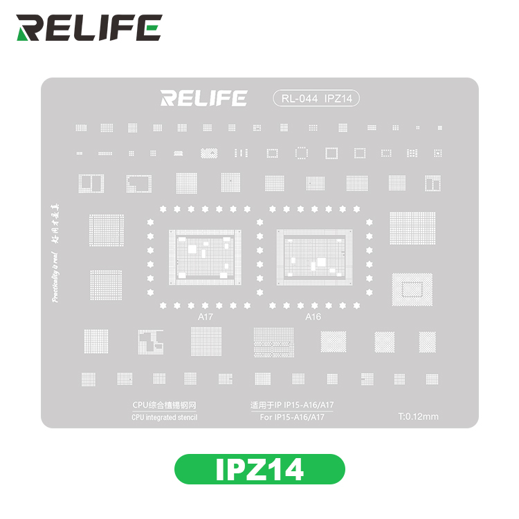 dlimgs.php_-1661.png Stencil CPU iPhone 15/ A16 / A17 RL-044 IPZ14 Relife - Imagen 1