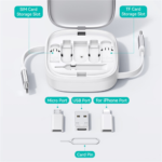 Cable de Datos C/Box 8 Pines  USB C a USB C  60W  1M  Gris  U87  Carga Rápida  SJ650  USAMS - Imagen 3
