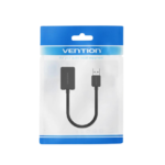 Tarjeta Sonido Externa   USB 2p / 0.15M / Negro  CDYB0  Vention