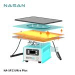 Máquina Separadora LCD/Touch   Hasta 12.9"  SP23 Ultra Plus Mejorada  NASAN - Imagen 2