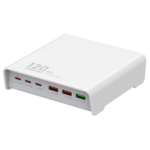 Estación de Carga de Escritorio Q605   120W  3 USB A + 3 USB C  LDNIO - Imagen 6