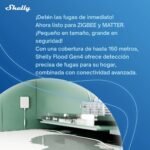 Shelly Flood Gen4   Sensor de Inundación con Cable Sensor de Fugas de Agua  Shelly - Imagen 6