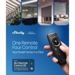 Shelly BLU Remote Control ZB   Control Remoto Inteligente  Blanco  Bluetooth y Zigbee - Imagen 3