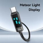 Cable de Datos Meteor Series SJ744   USB C a USB C  100W  1.2M  Gris  USAMS
