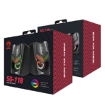 Parlantes Gamer   2x3W  RGB  USB  SG-118  Marvo
