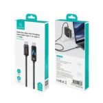 Cable de Datos Meteor Series SJ744   USB C a USB C  100W  1.2M  Gris  USAMS - Imagen 9