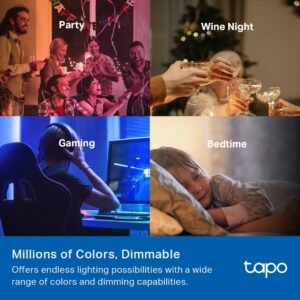 Lámpara LED Inteligente TP-LINK Tapo L535E | WiFi, RGB, Multicolor, 8.6 W (2-pack)