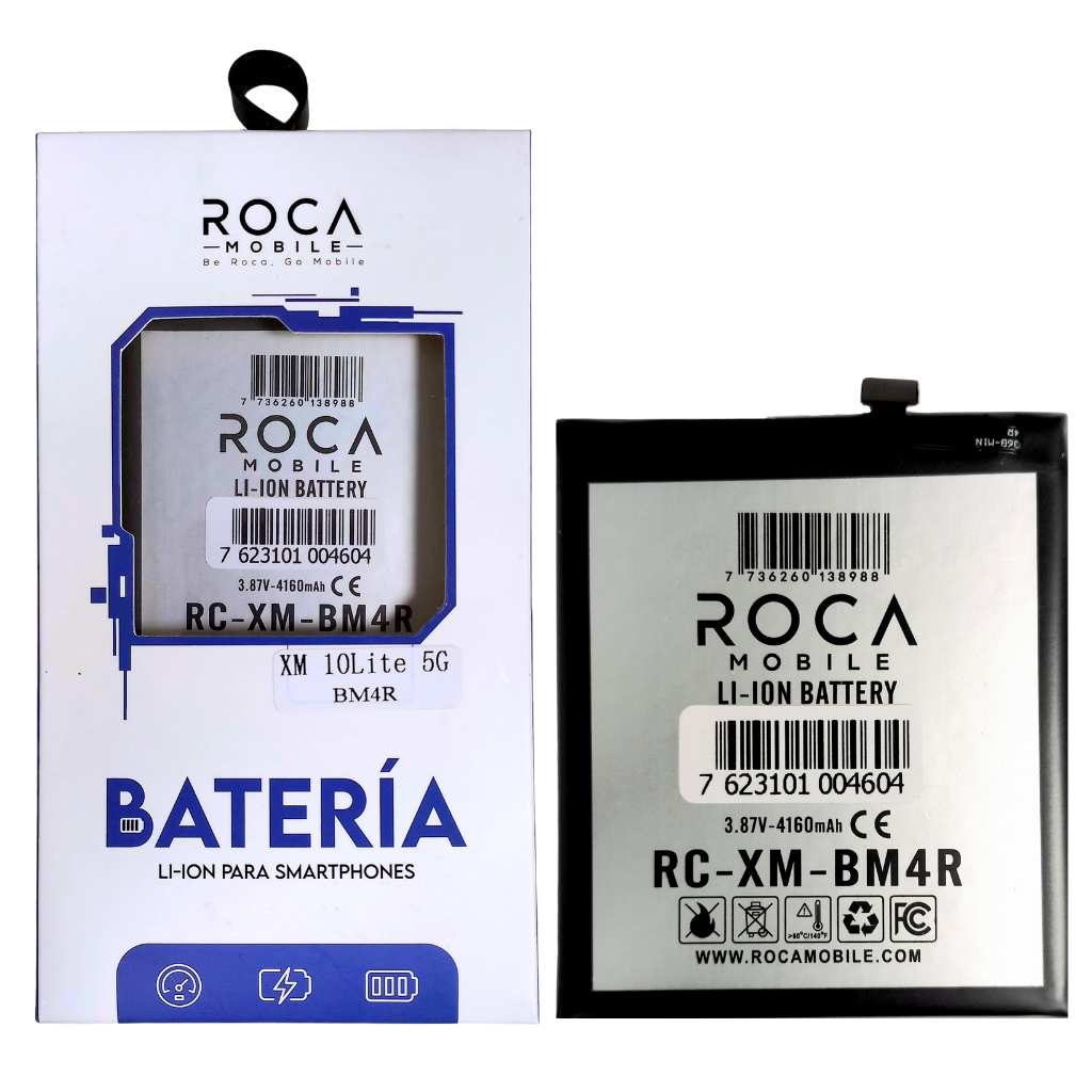 dlimgs.php_-1812.png Batería Roca para Xiaomi Mi 10 Lite 5G (BM4R) - Imagen 1