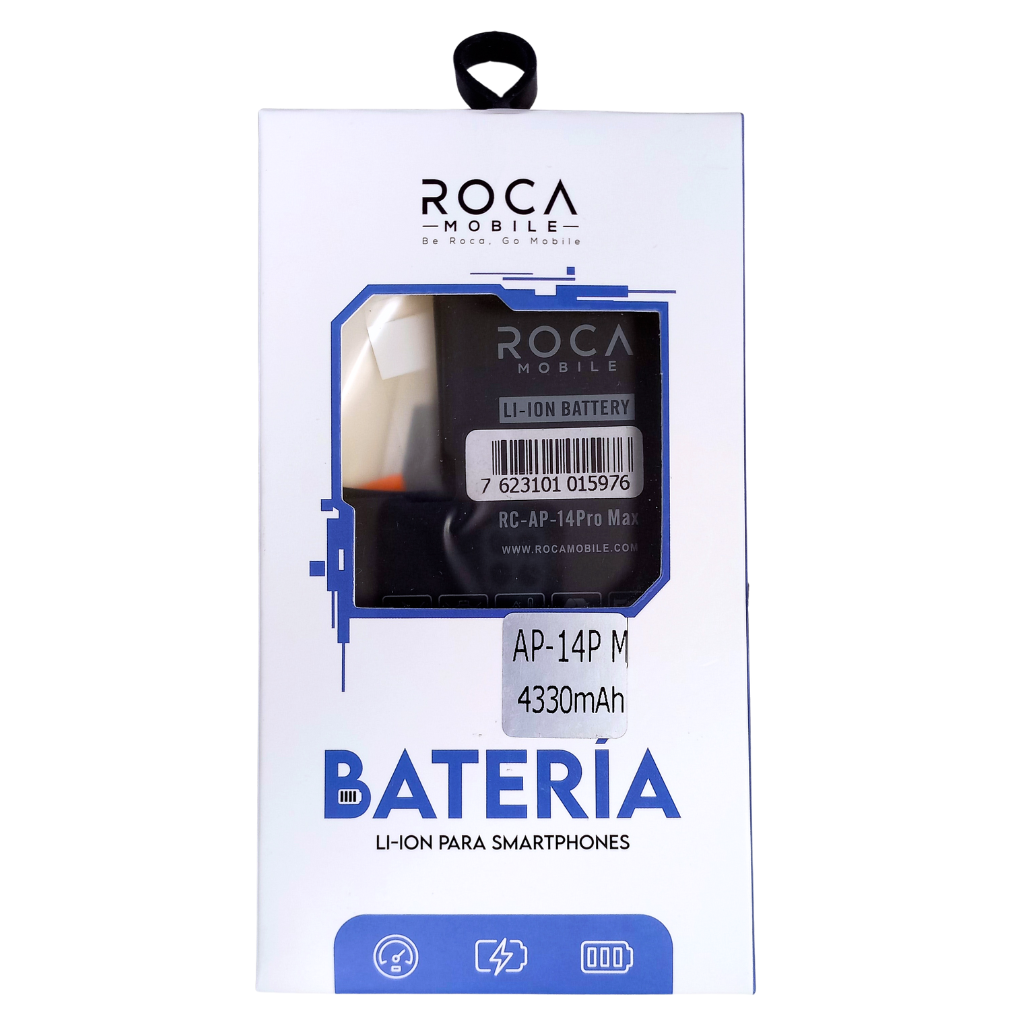 dlimgs.php_-1813.png Batería Roca para Apple iPhone 14 Pro Max (4330mAh) - Imagen 1