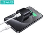 Cargador Pared   30W USB C GaN  Carga Rápida  Blanco  CC262  USAMS - Imagen 5