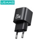 Cargador Pared   20W USB C GaN  Carga Rápida  Negro  CC260  USAMS - Imagen 4
