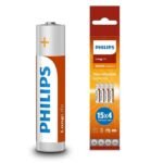 Pila Philips Longlife AAA (60 Unidades)