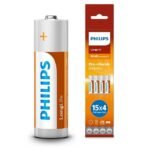 Pila Philips Longlife AA (60 Unidades)