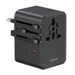 Cargador de viaje   70W  Tres USB-C + 2 USB A  CC310  Negro  USAMS