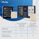 Shelly Wall Display X2 + BLU H&T Ivory   Pantalla Táctil 6.9"  BLU  Silver  Wi-Fi - Imagen 7